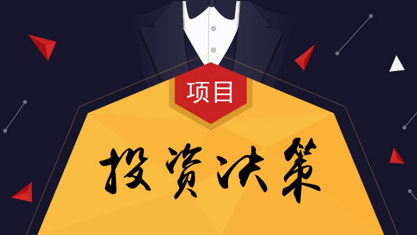 項目投資決策專題